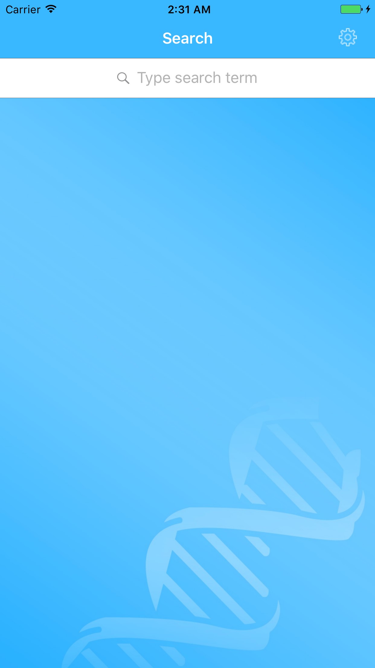 launch screen